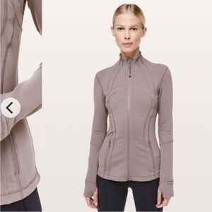 Lululemon Define Jacket Lunar Rock Purple/Gray Size 6